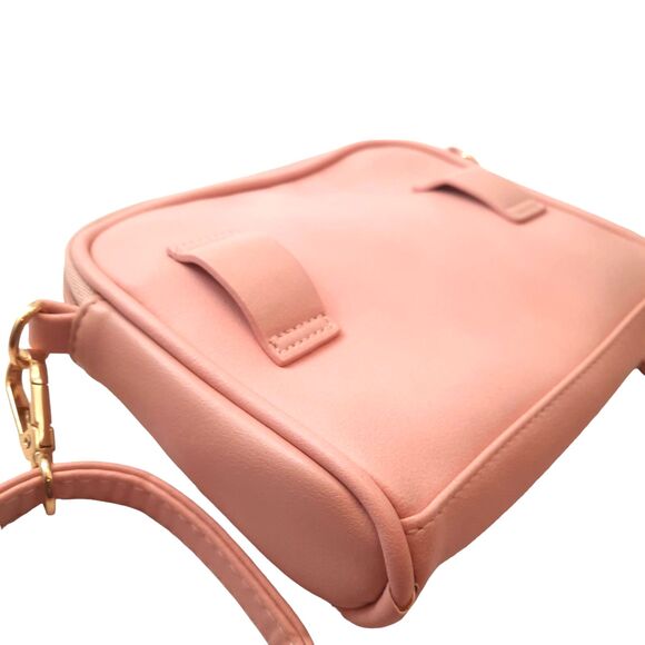 Lulu Dharma | Convertible Crossbody / Waist Purse Baby Pink Fanny Pack Belt - Picture 3 of 6